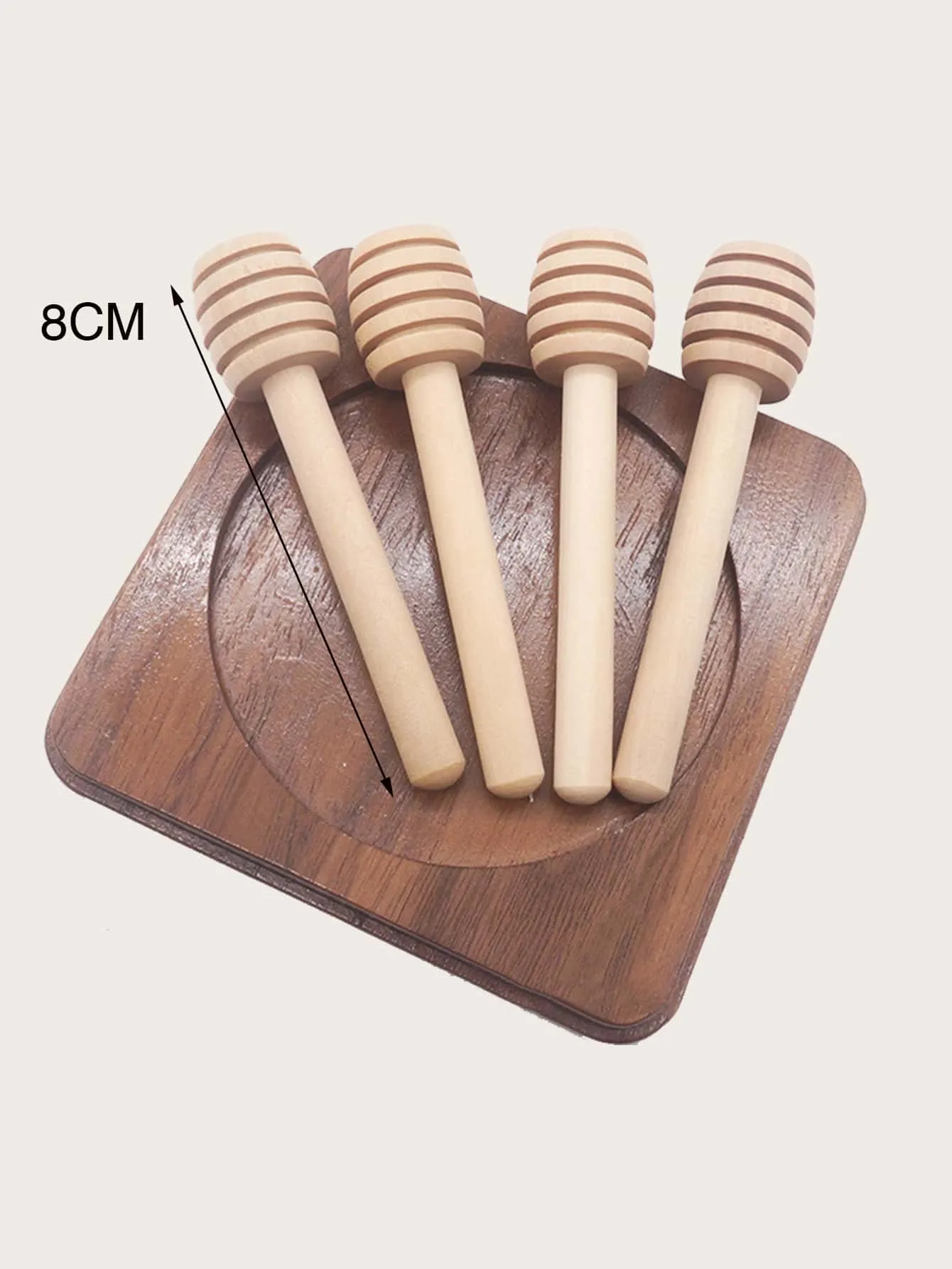 10pcs Wooden Honey Stir Stick