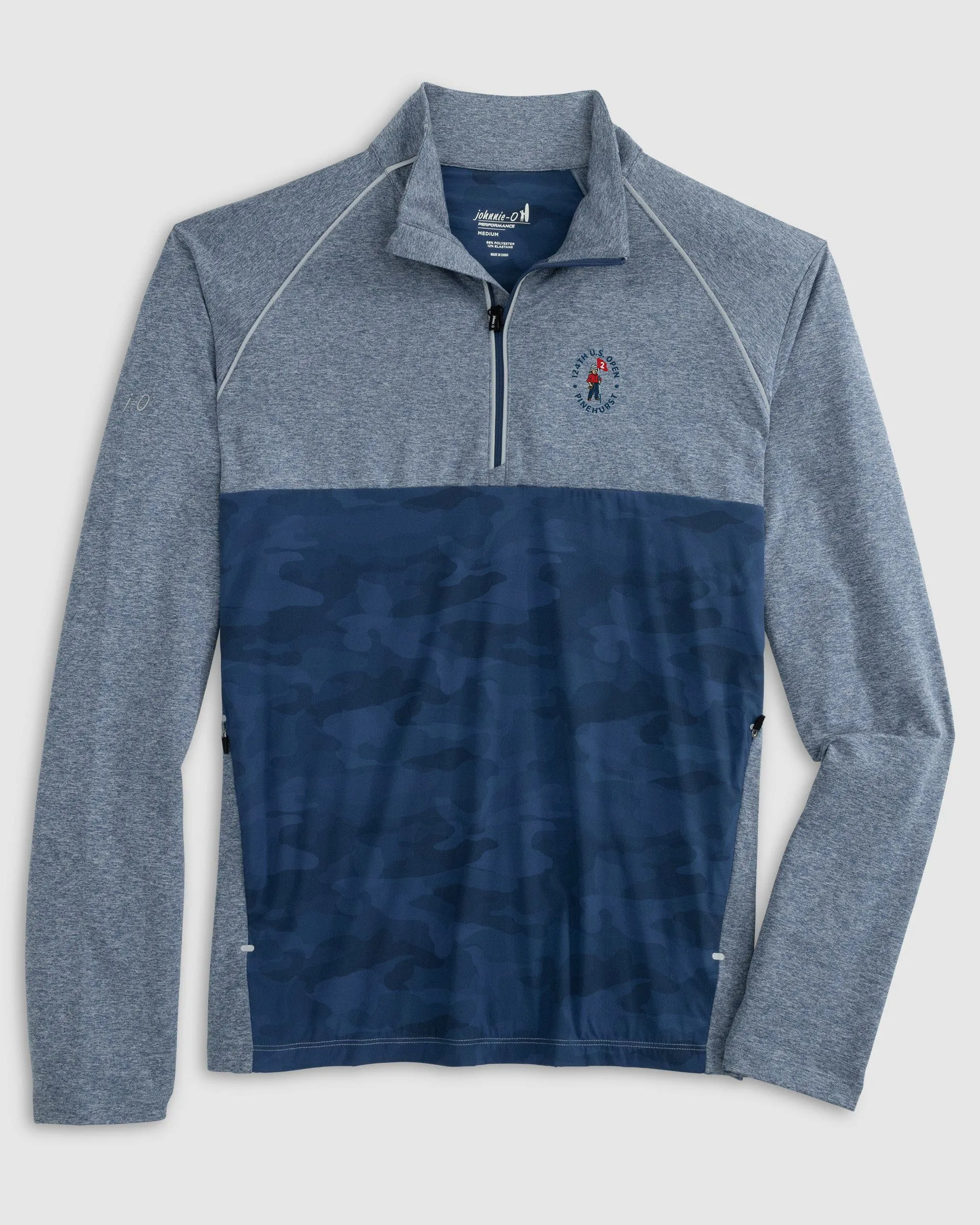 124th U.S. Open Keiser Camo Mixed Media 1/4 Zip