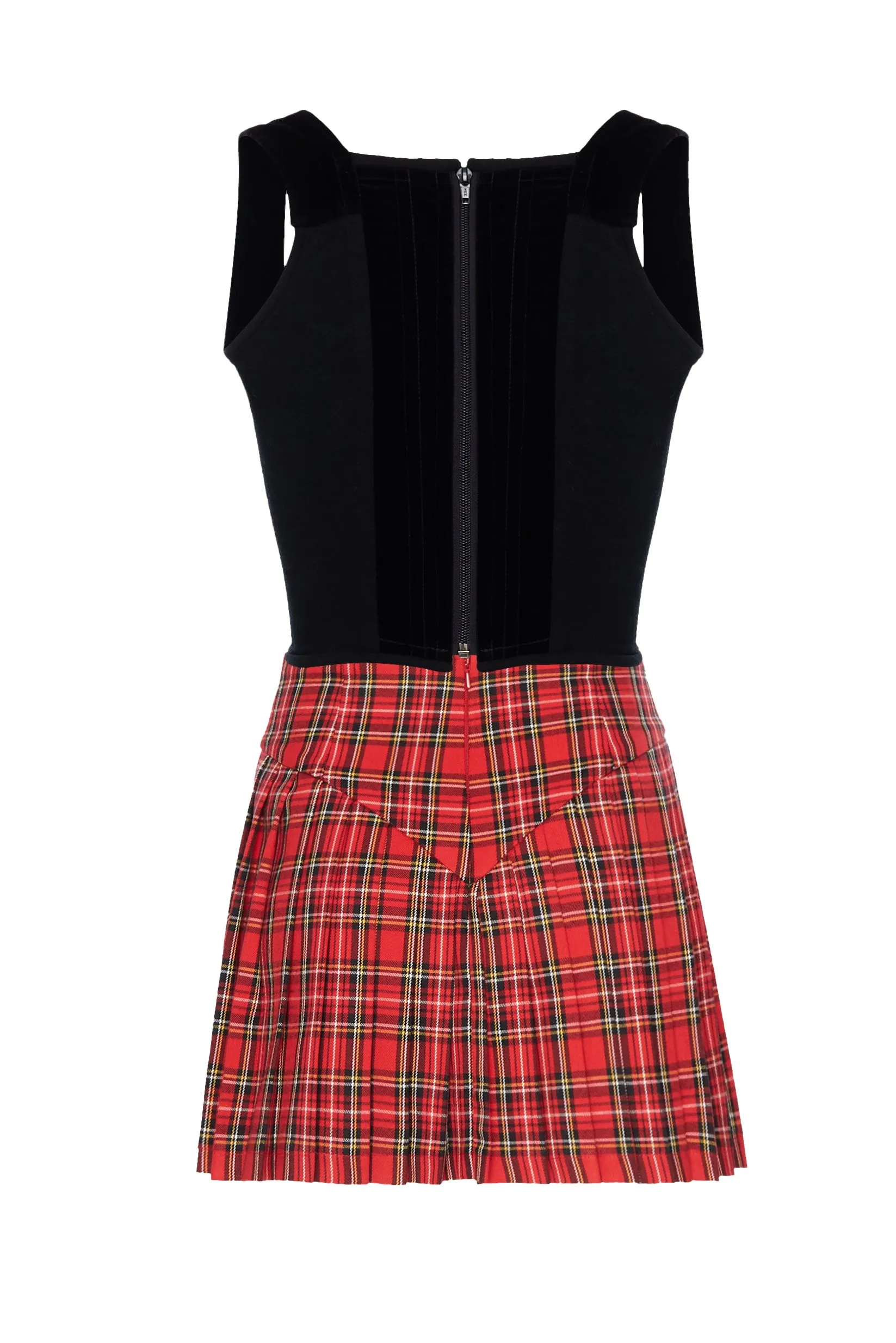 1980s Vivienne Westwood Red Label Black Velvet Corset. Rent: £150/Day
