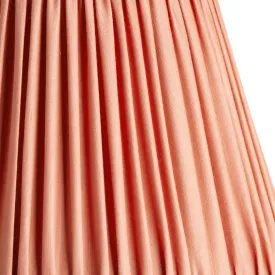 20cm empire shade in Coral silk