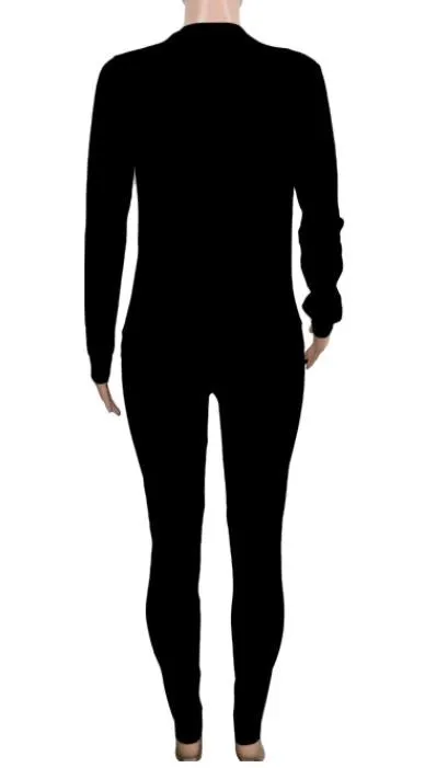 2pcs Wholesale Sweatsuit Pants Letter Sweatshirt   Leggings