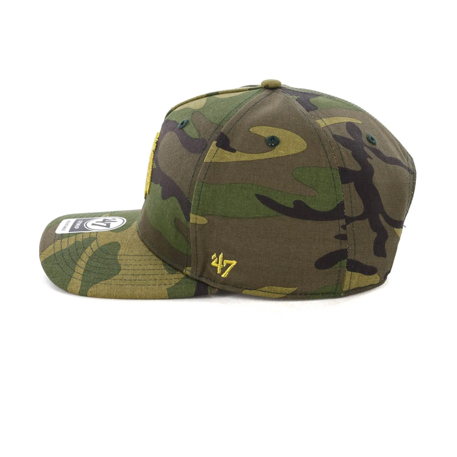 47 Brand Chicago Blackhawks Camo MVP DP Strapback Camo
