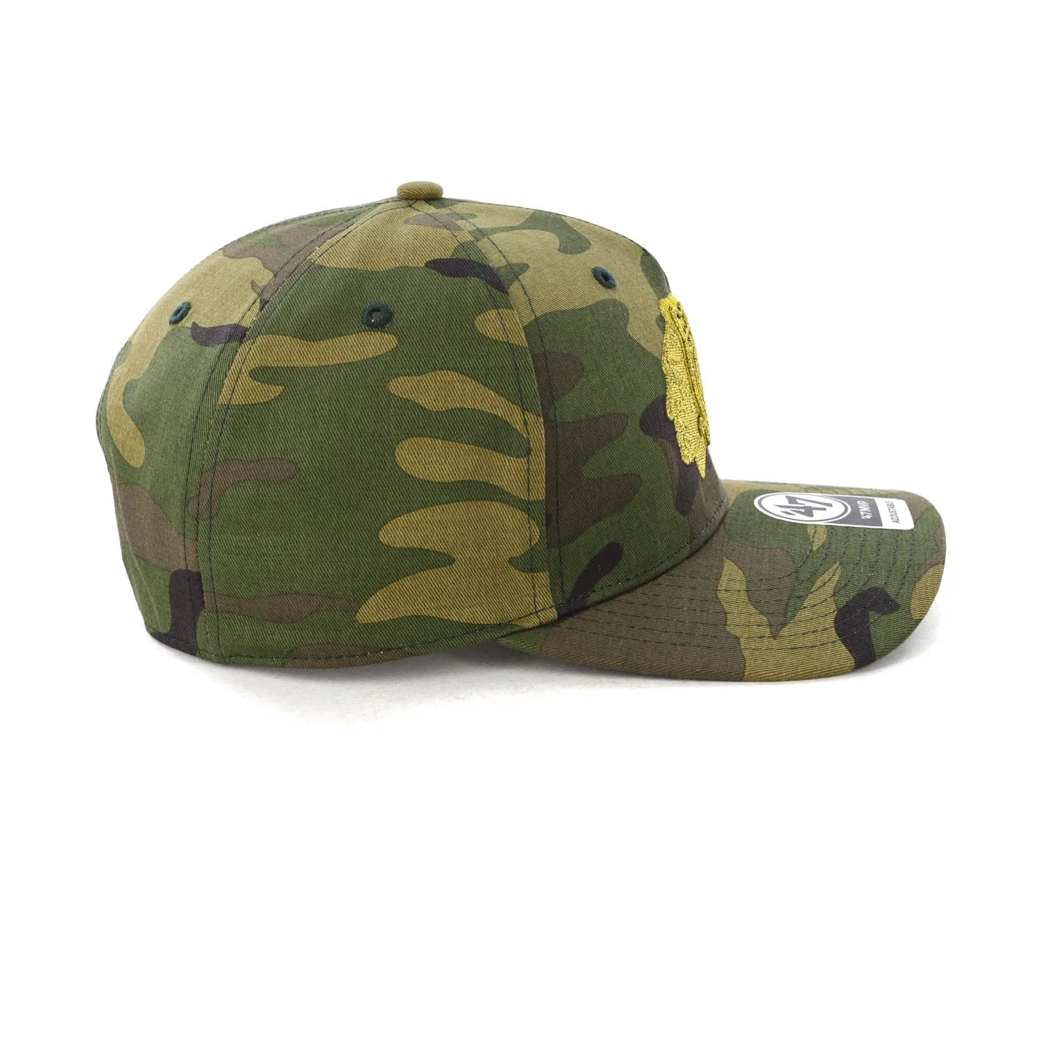 47 Brand Chicago Blackhawks Camo MVP DP Strapback Camo