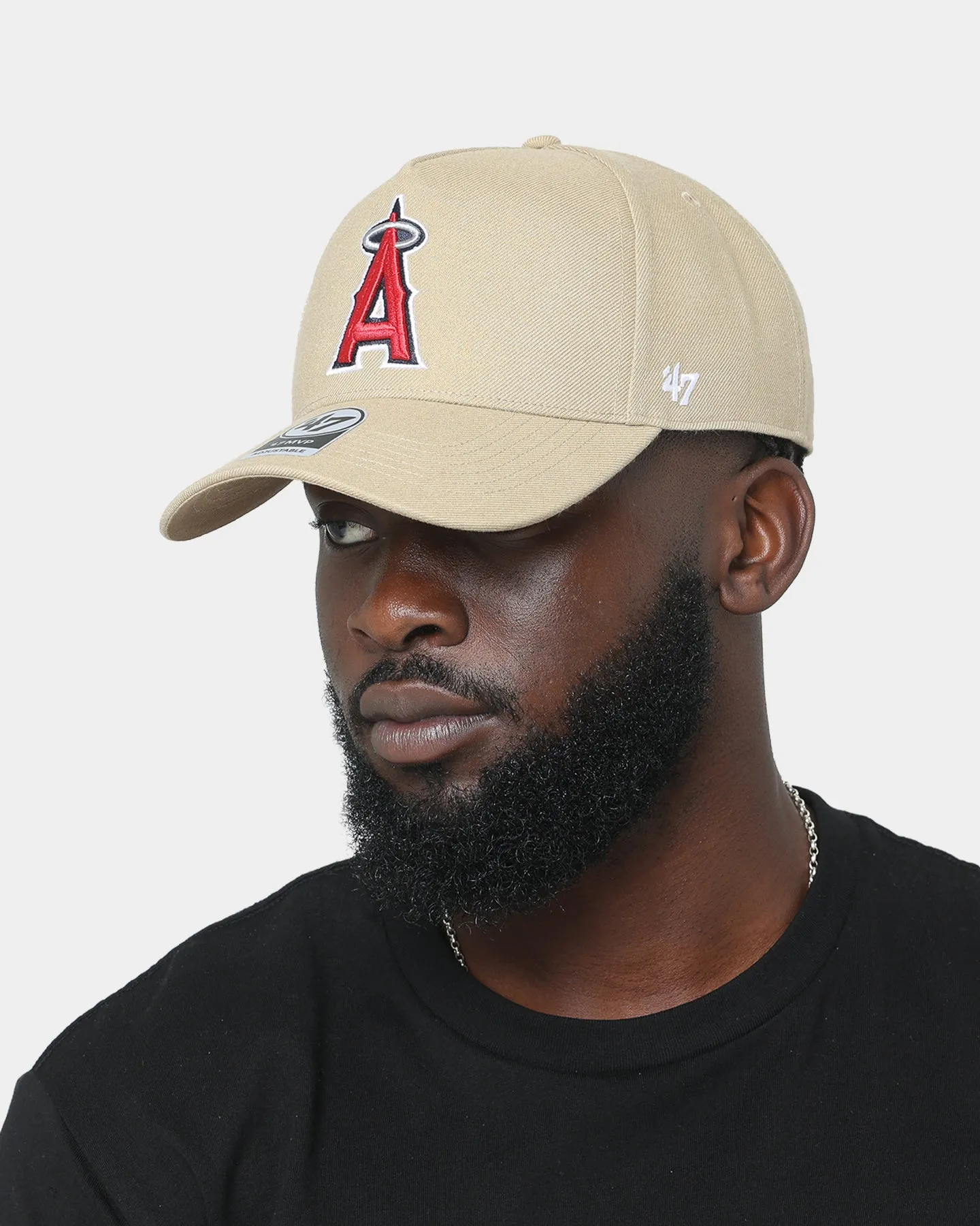 47 Brand Los Angeles Angels Replica MVP DT Snapback Khaki