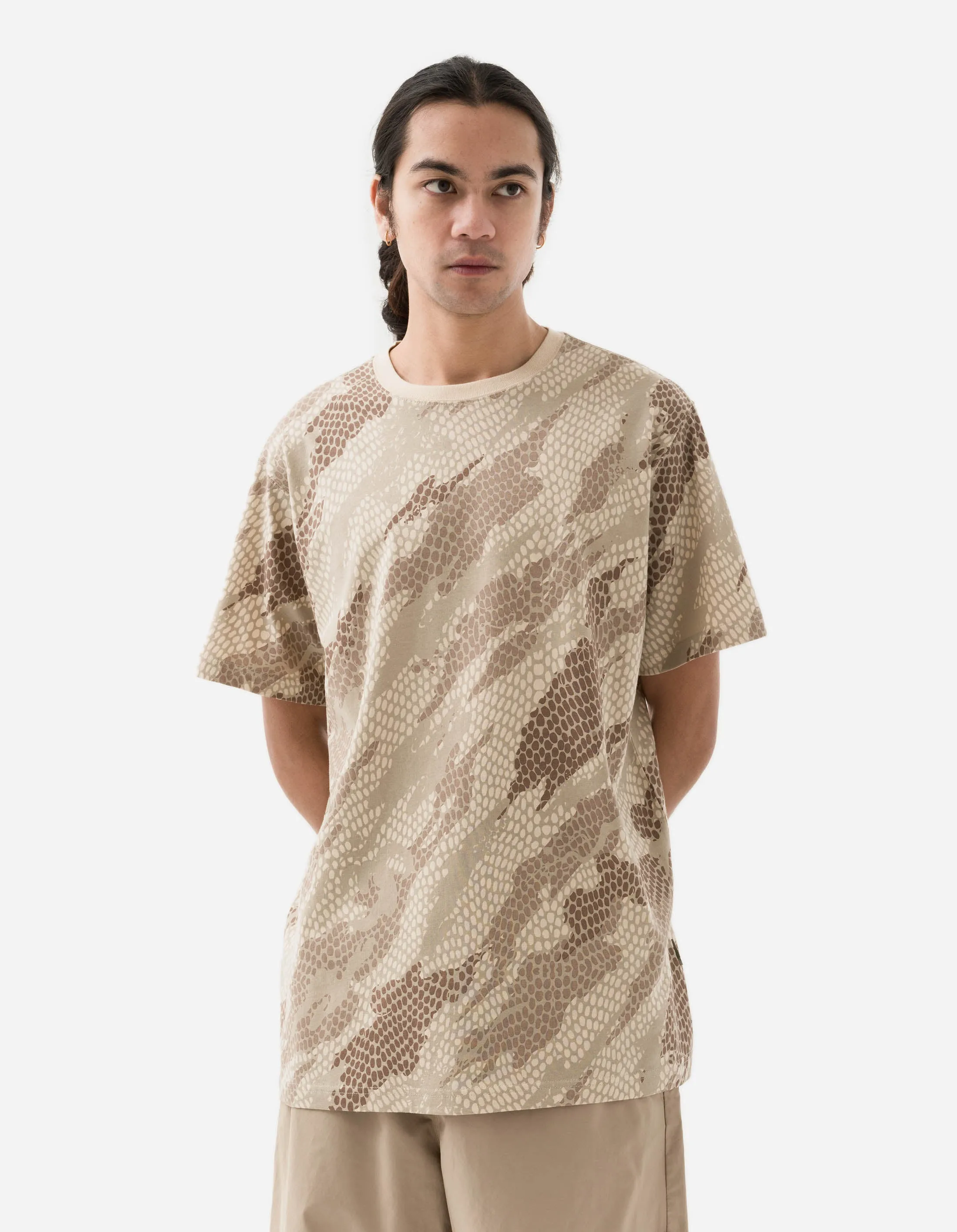 5069 Organic Camo T-Shirt Desert