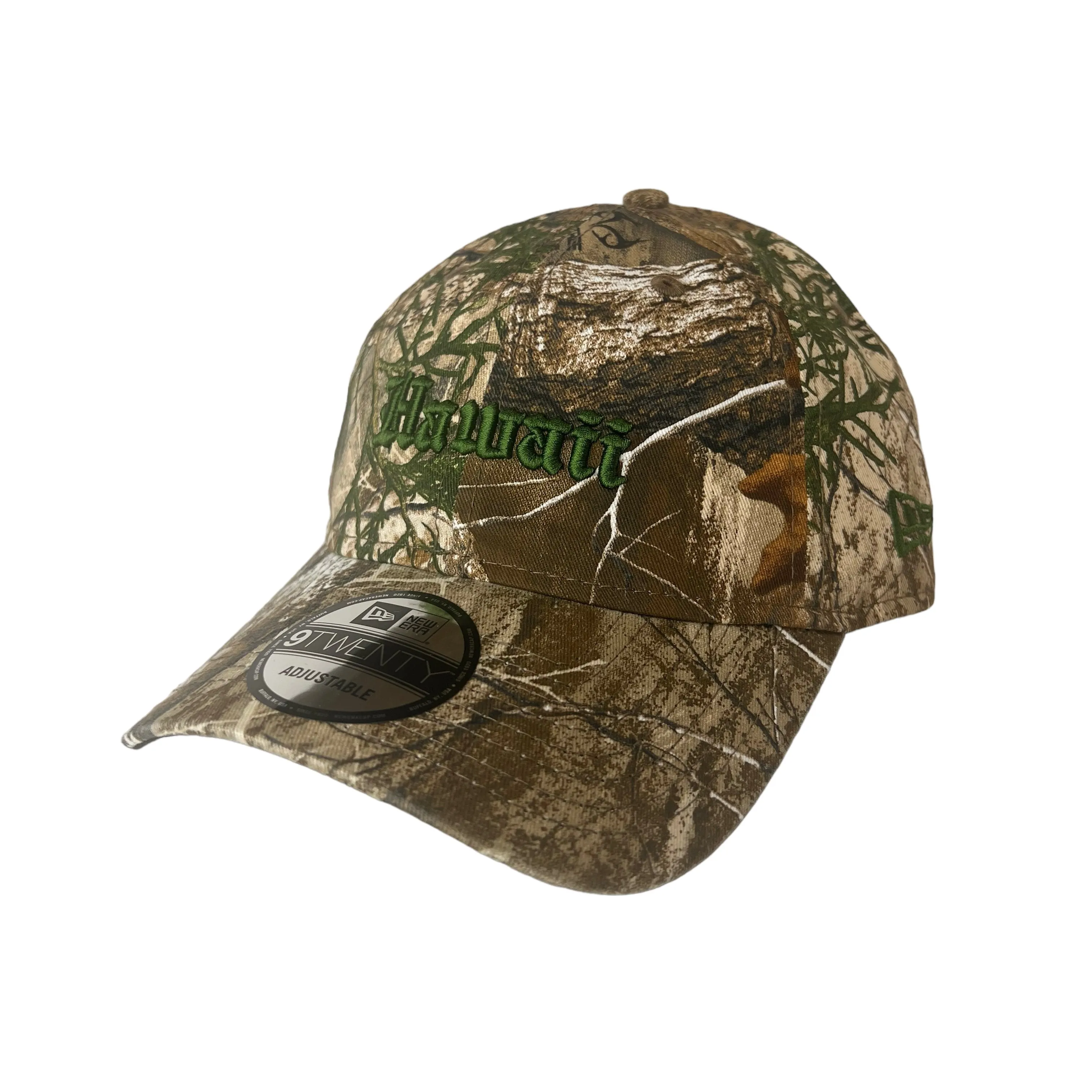 808ALLDAY New Era 9Twenty Real Tree Camo Hawaii Strapback
