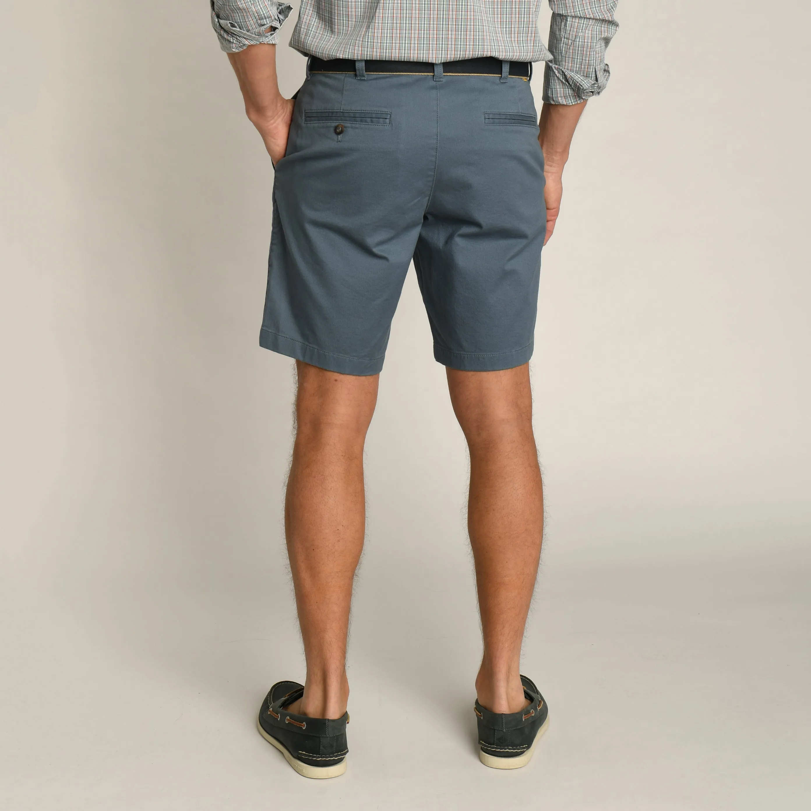 9" Gold School Chino Short - Vintage Blue