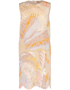 Acapulco Macrame Shift Dress