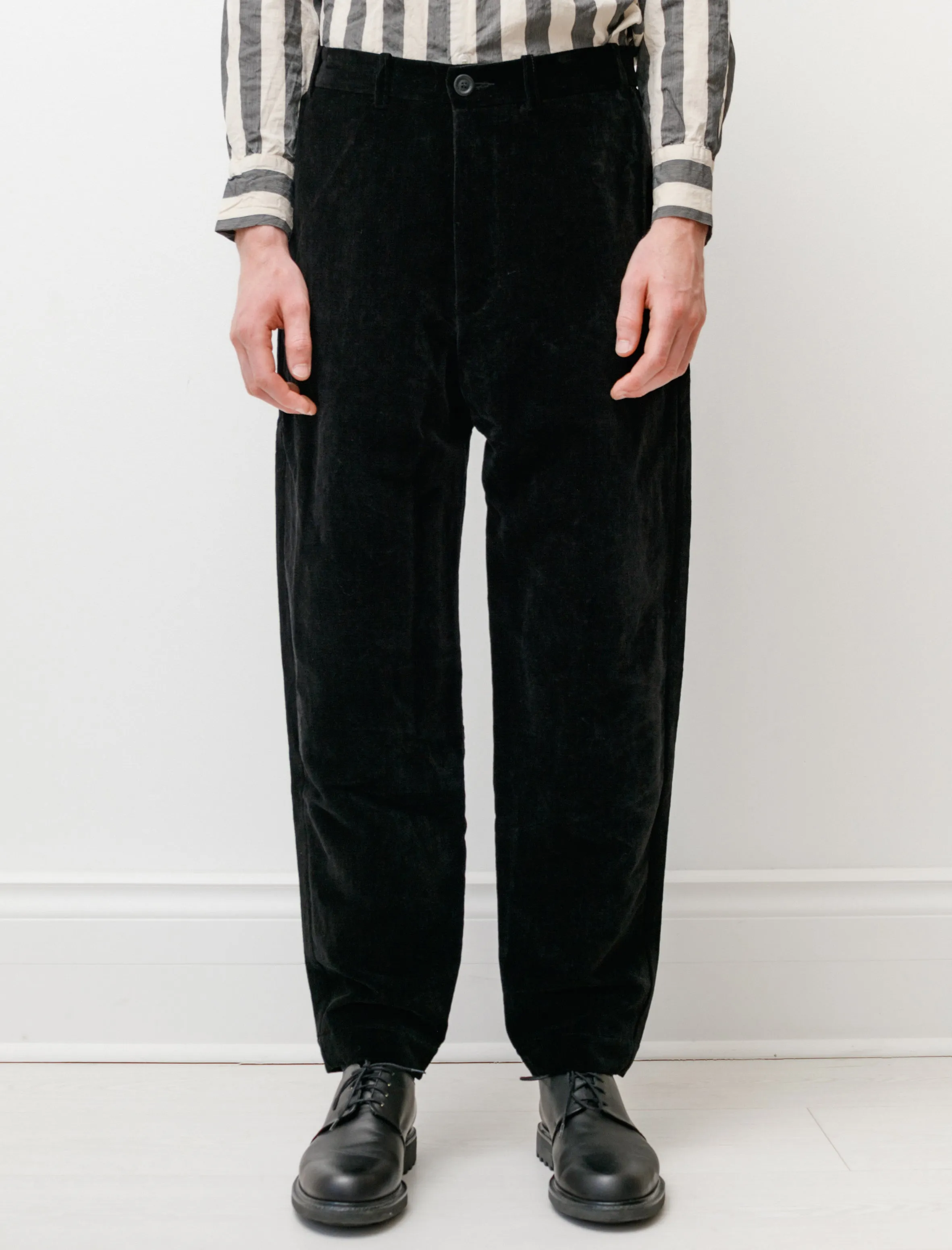 Ah Pant Velvet Black