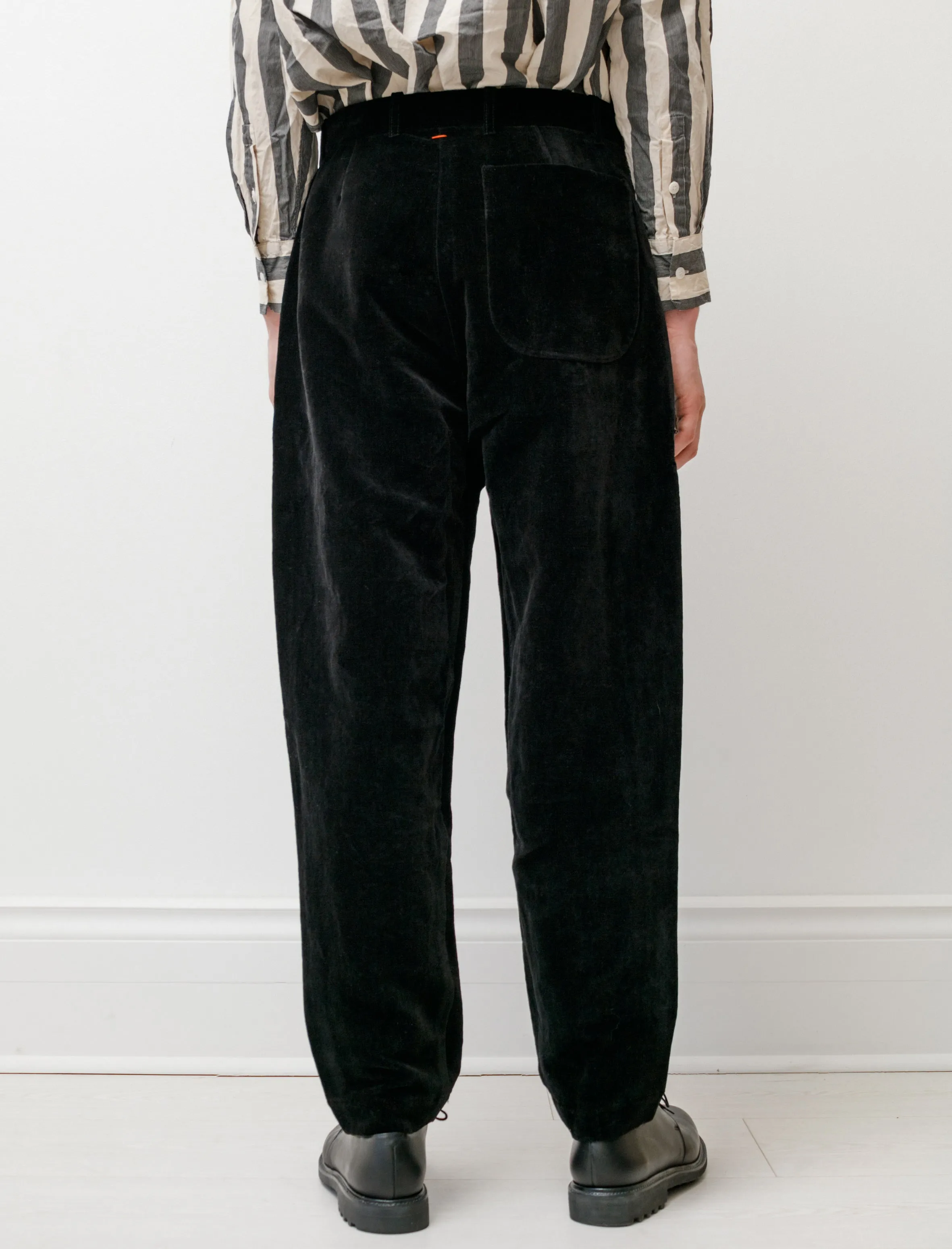 Ah Pant Velvet Black