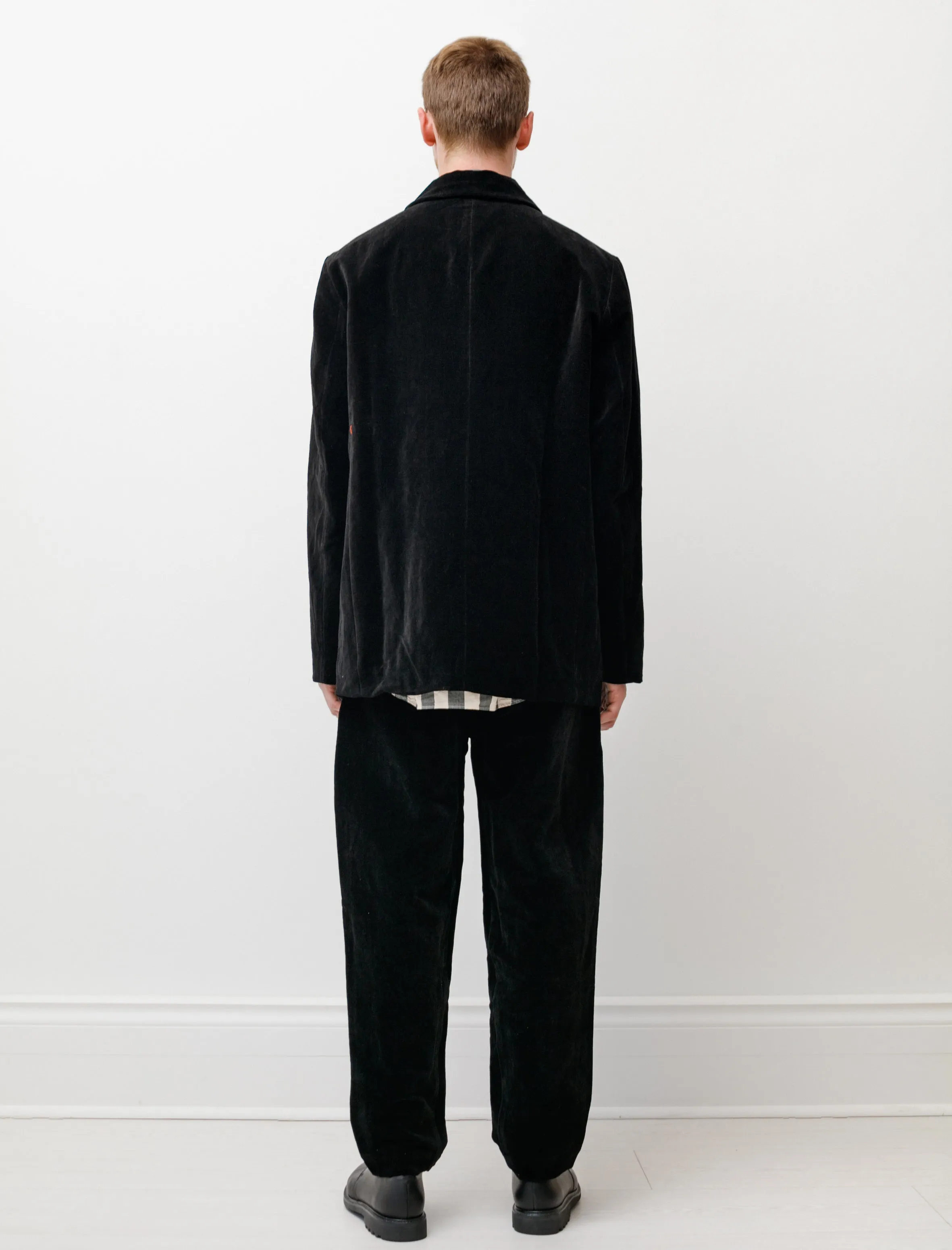 Ah Pant Velvet Black