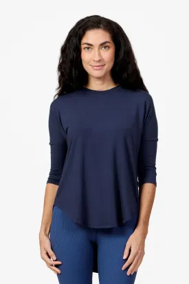 Ainsley Tee in Navy
