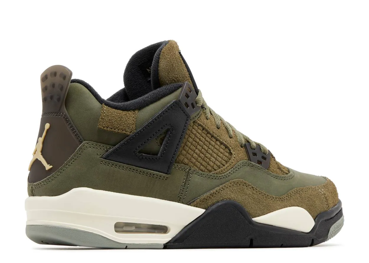 Air Jordan 4 Retro SE "Craft Olive" (GS/Juniors)