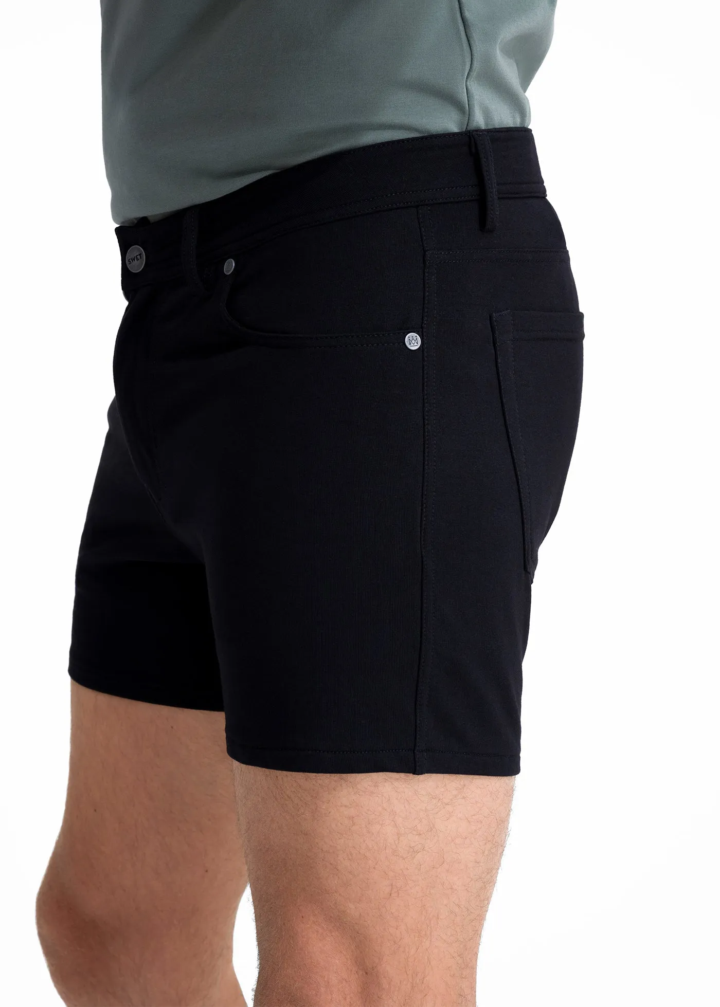 All-In 5" Shorts | Black