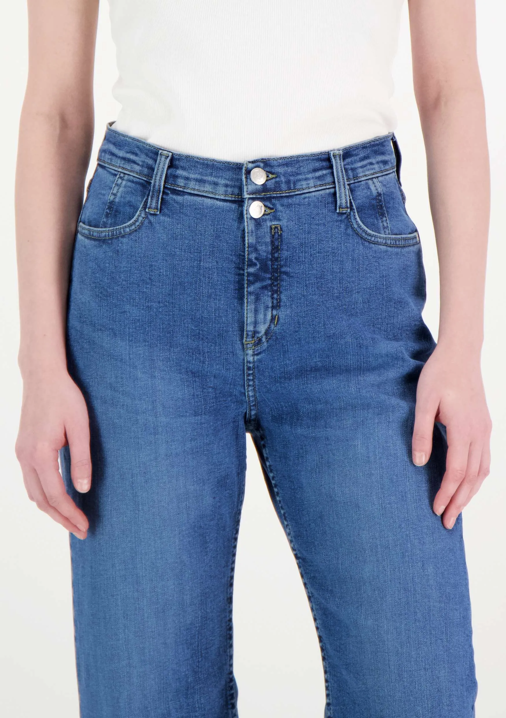 Anisa Wide Leg Jeans Blue