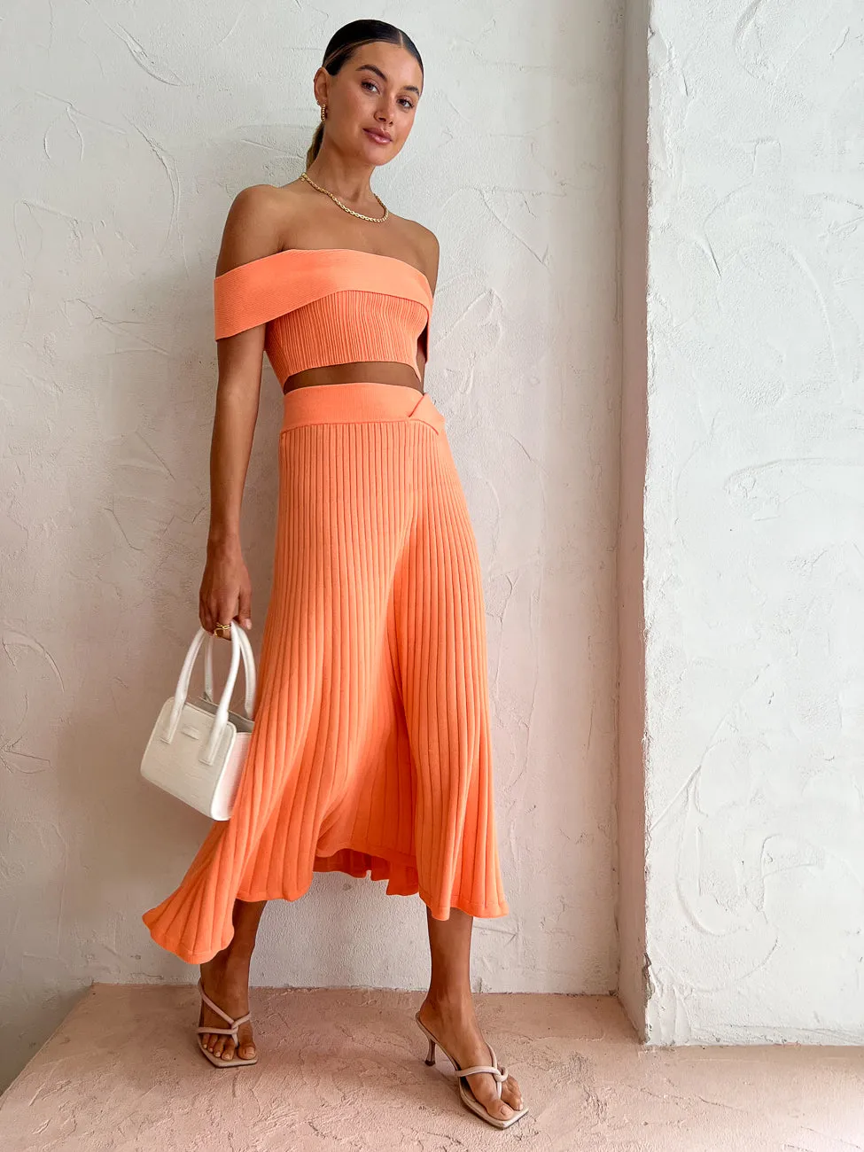 Anna Quan Tessa Top in Coral