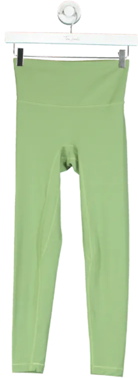 Another Version Green High-Waisted Leggings UK M