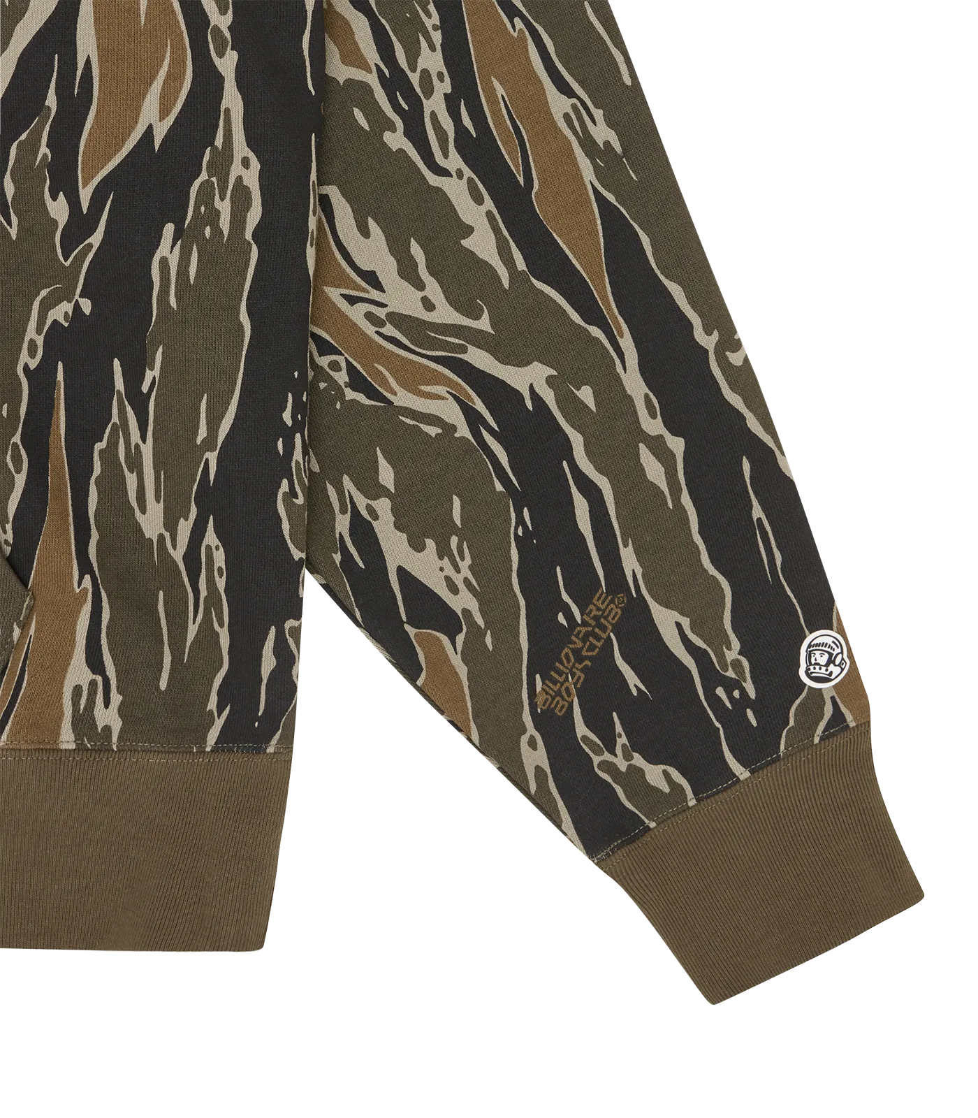 ARCH LOGO CAMO POPOVER HOOD - KHAKI CAMO