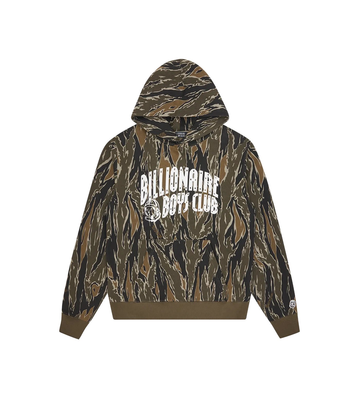 ARCH LOGO CAMO POPOVER HOOD - KHAKI CAMO