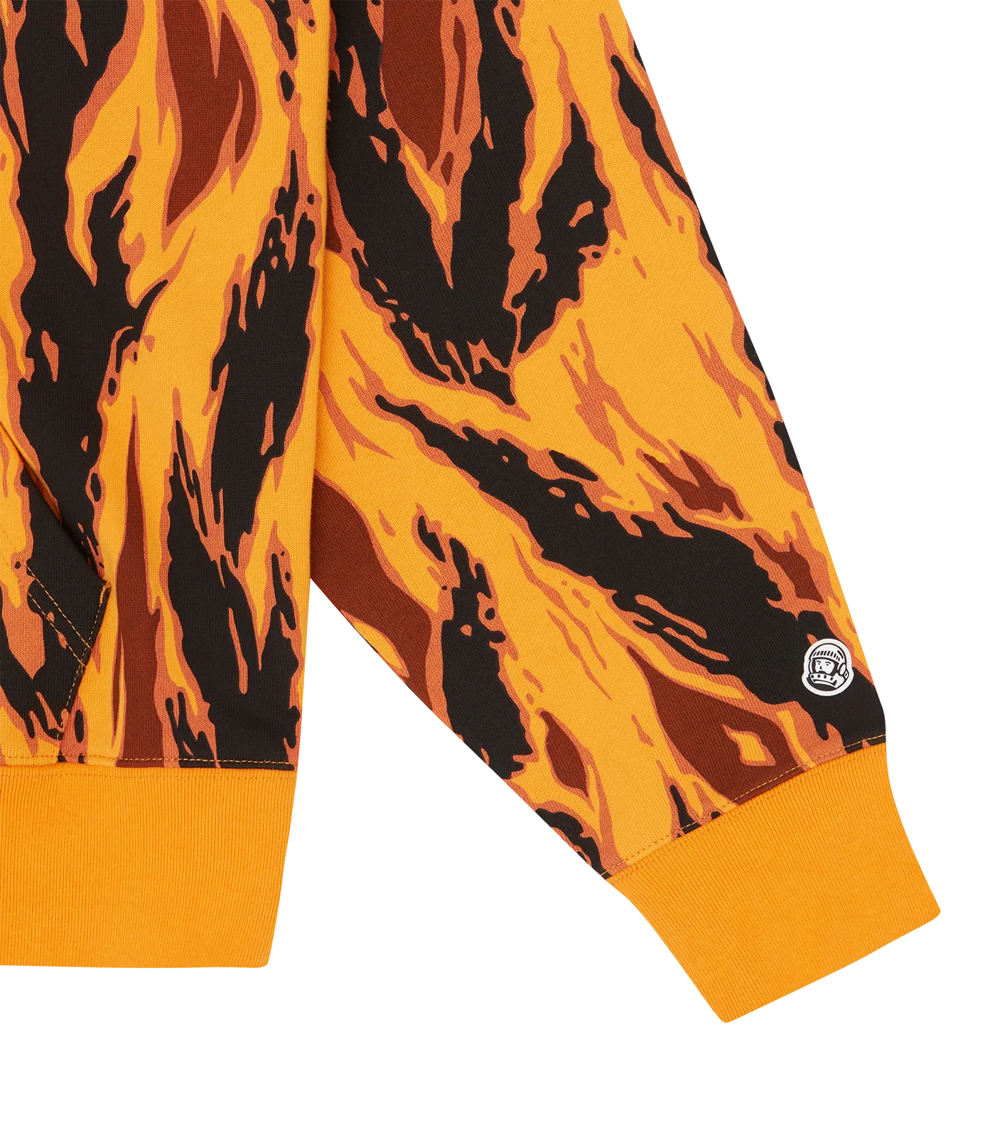 ARCH LOGO CAMO POPOVER HOOD - ORANGE CAMO