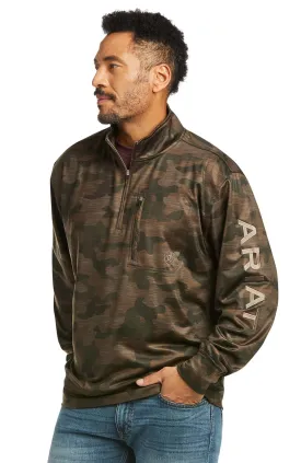 Ariat Unisex Team Tan Camo Pullover