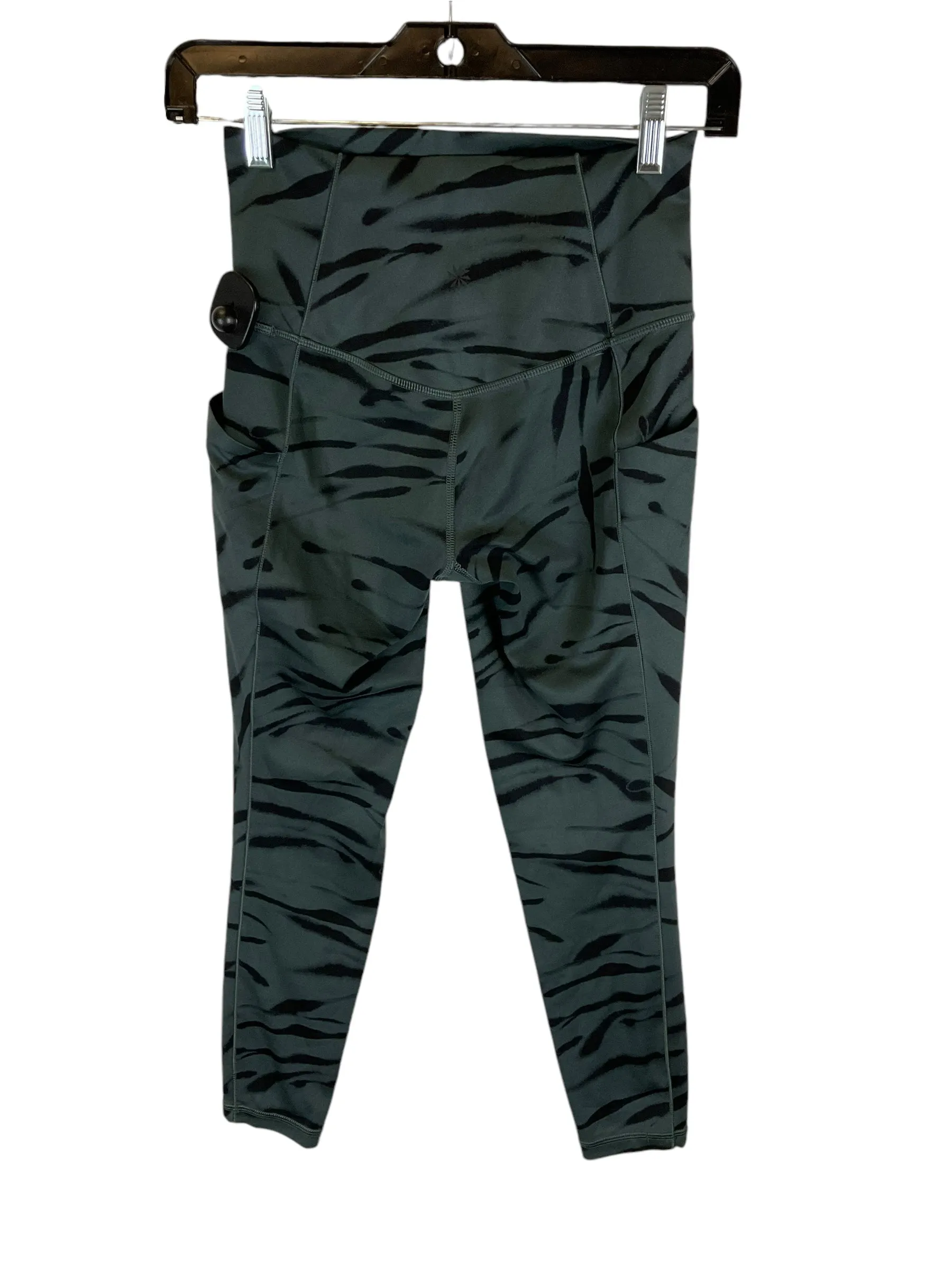 Athletic Leggings By Athleta In Grey, Size: Xs