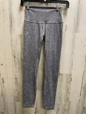 Athletic Leggings By Lululemon In Grey, Size: 2