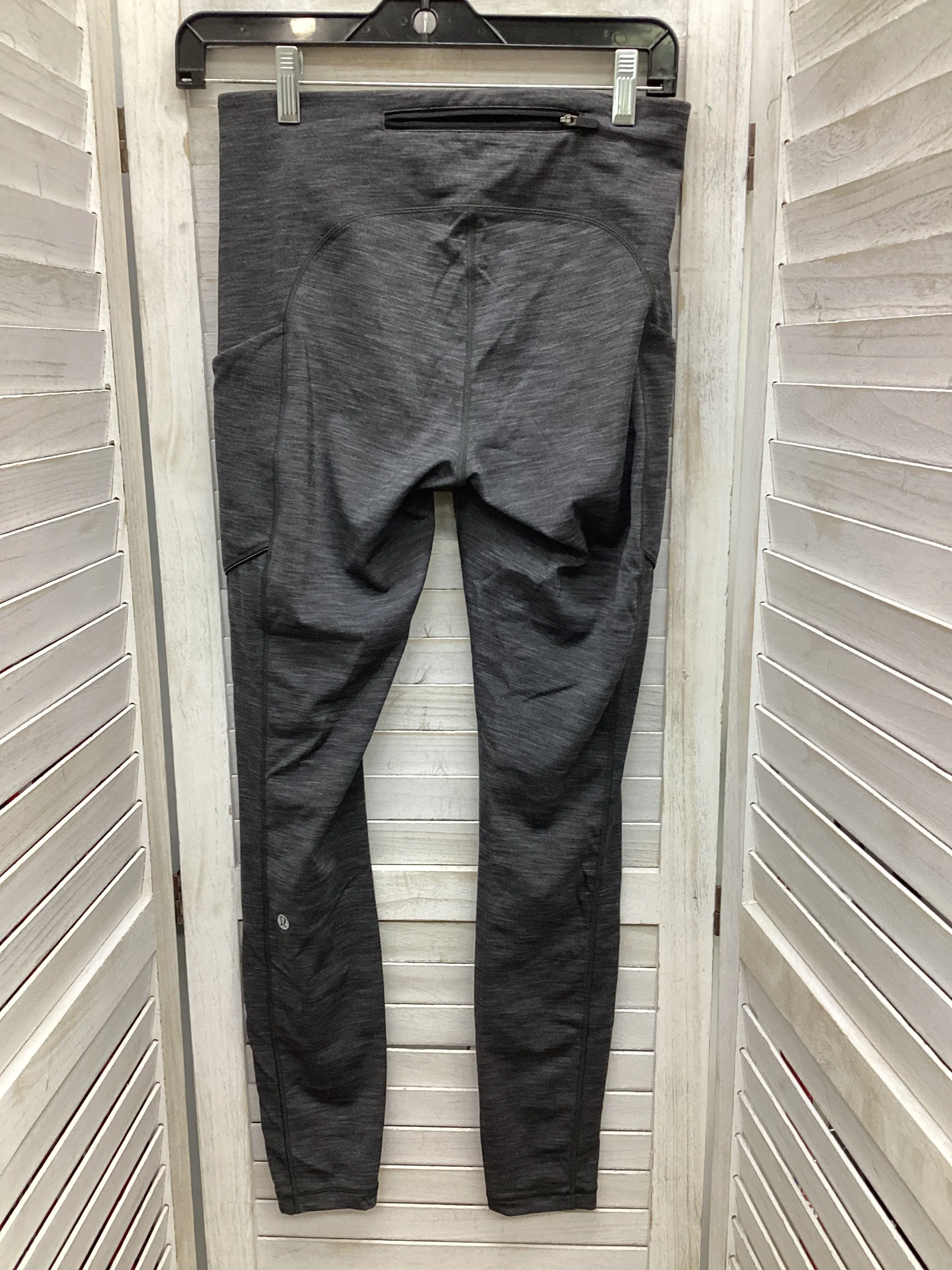 Athletic Leggings By Lululemon In Grey, Size: 6