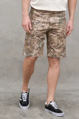 Aviation Short 100% Cotton Camo - Camo Combi Desert