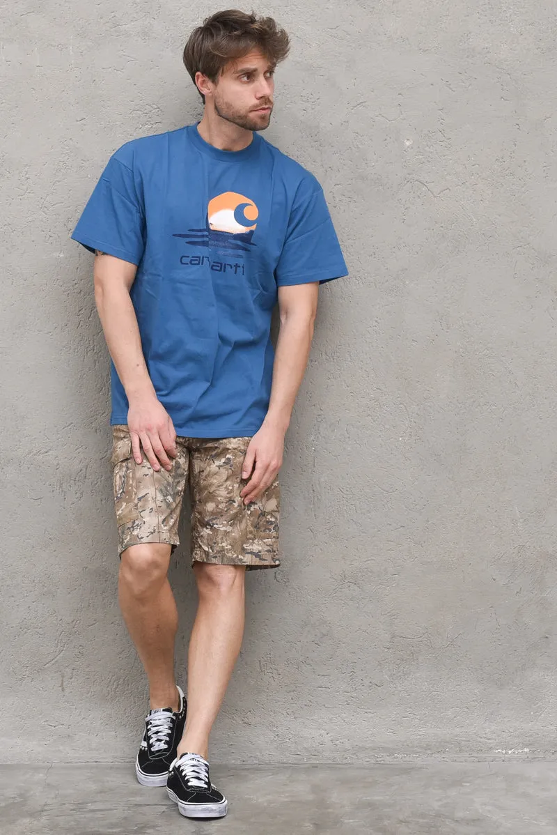 Aviation Short 100% Cotton Camo - Camo Combi Desert