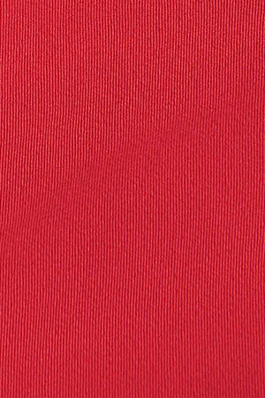 Bermuda relajada roja con logo bordado