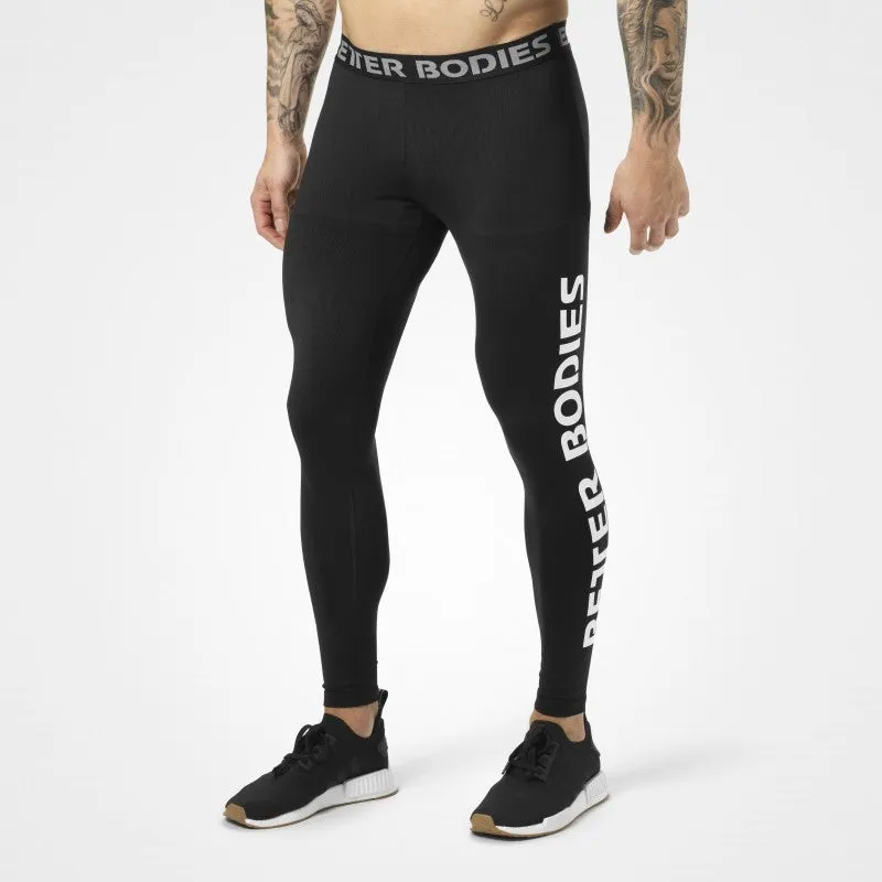 Better Bodies Men's Logo Tights - Black