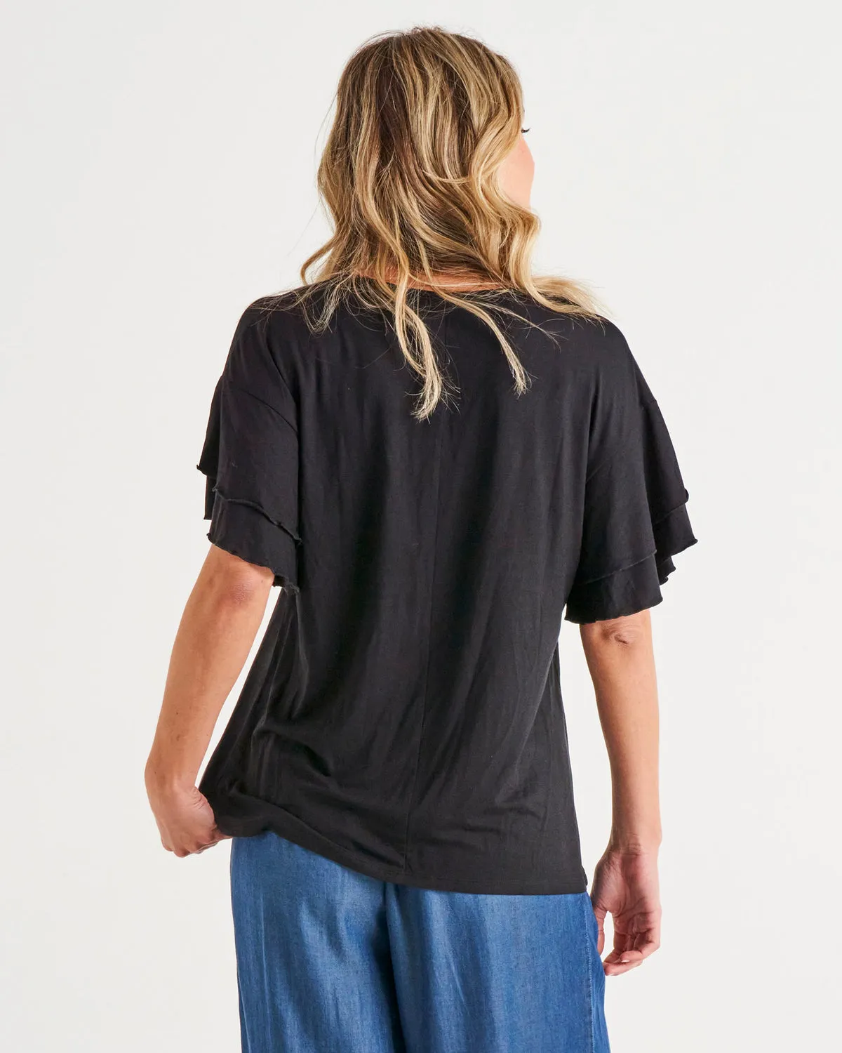Betty Basics Ripon Top Black