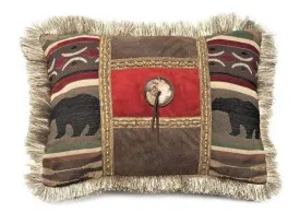 Black Bear Throw Pillow