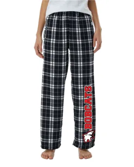 Bobcats Football Touchdown Flannel Youth PJ pants