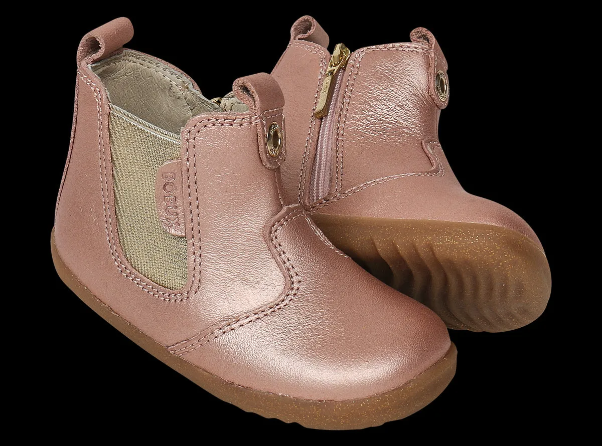 Bobux Step-up Jodhpur Rose Gold