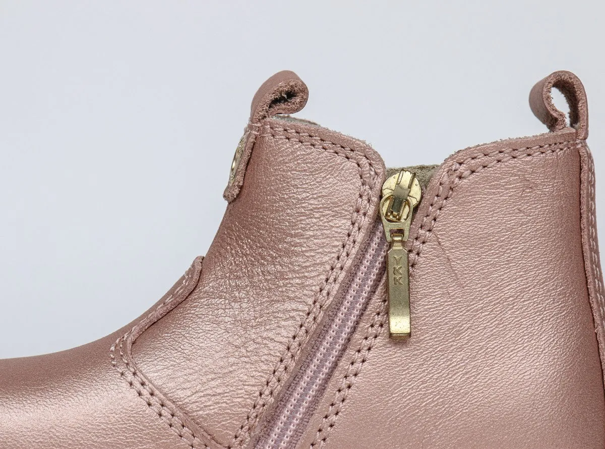 Bobux Step-up Jodhpur Rose Gold