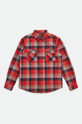 Bowery Chevy L/S Flannel - Nova Red