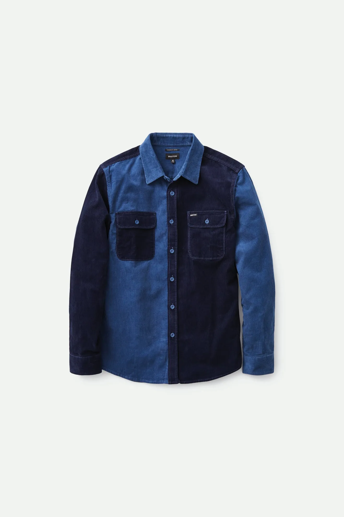 Bowery Corduroy L/S Flannel - Joe Blue/Navy
