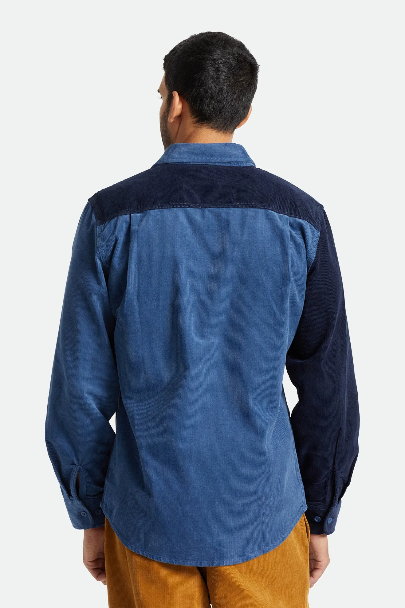 Bowery Corduroy L/S Flannel - Joe Blue/Navy