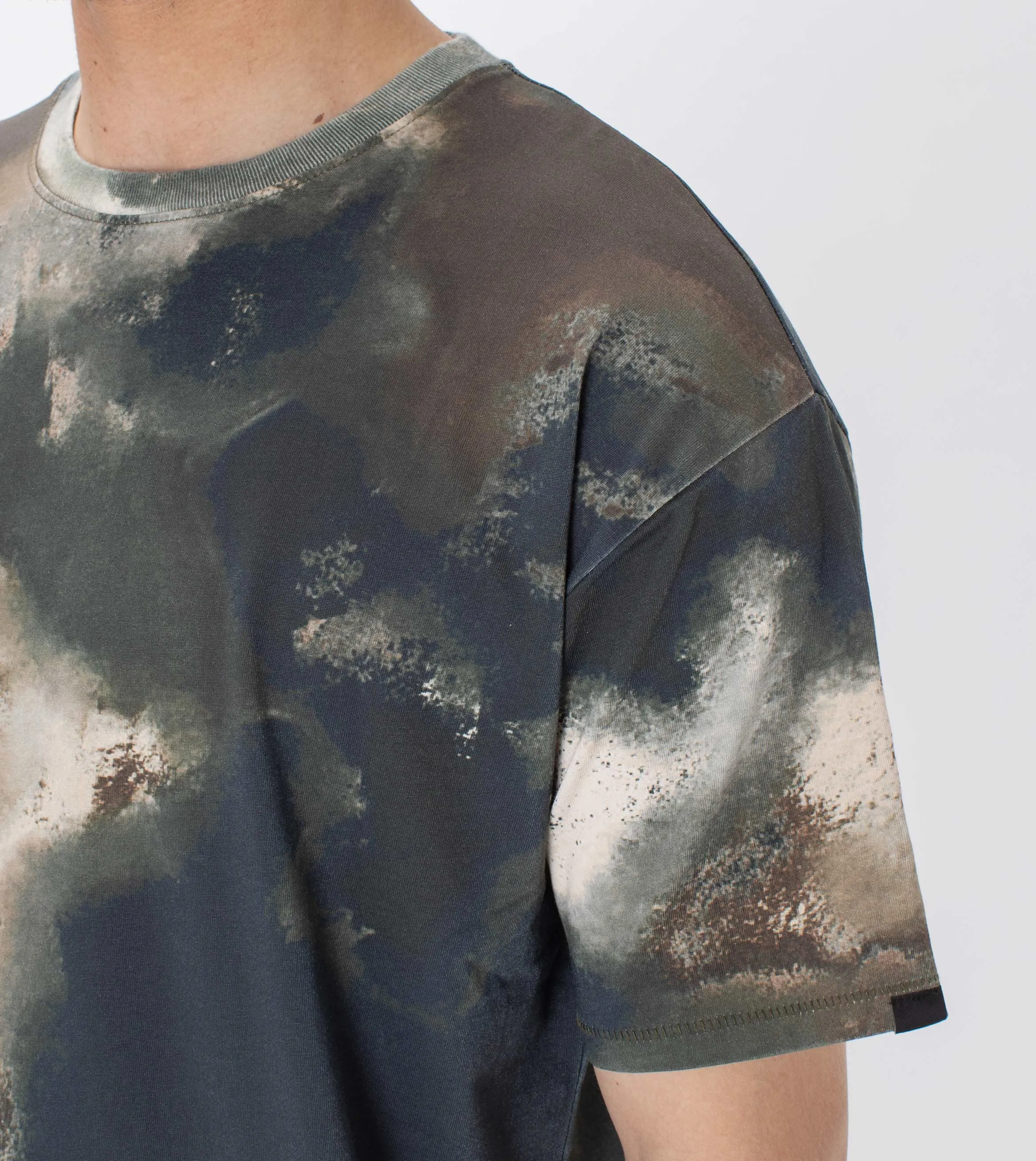 Box Tee Washed Camo