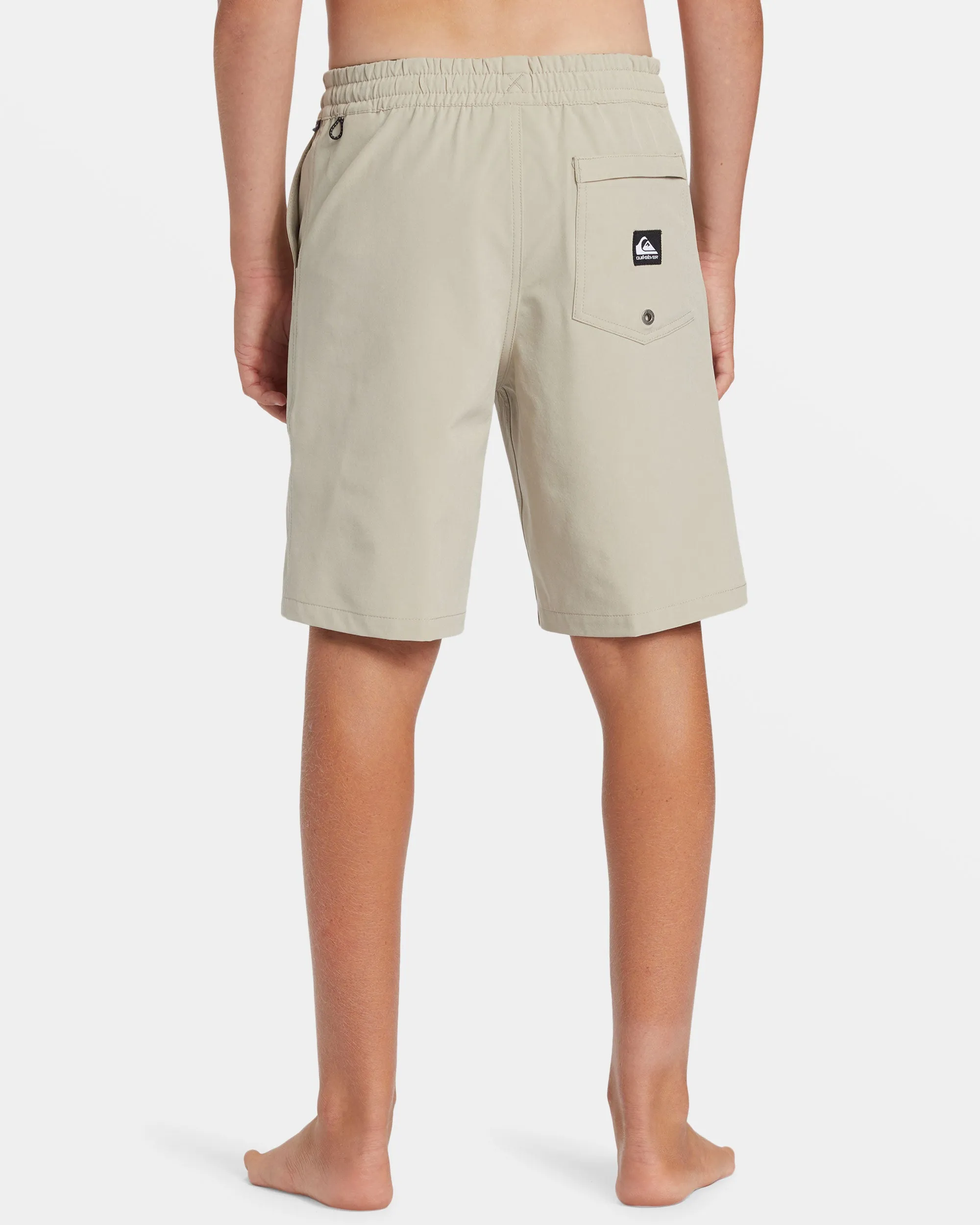 Boys 8-16 Taxer Amphibian 17" Hybrid Shorts - Plaza Taupe