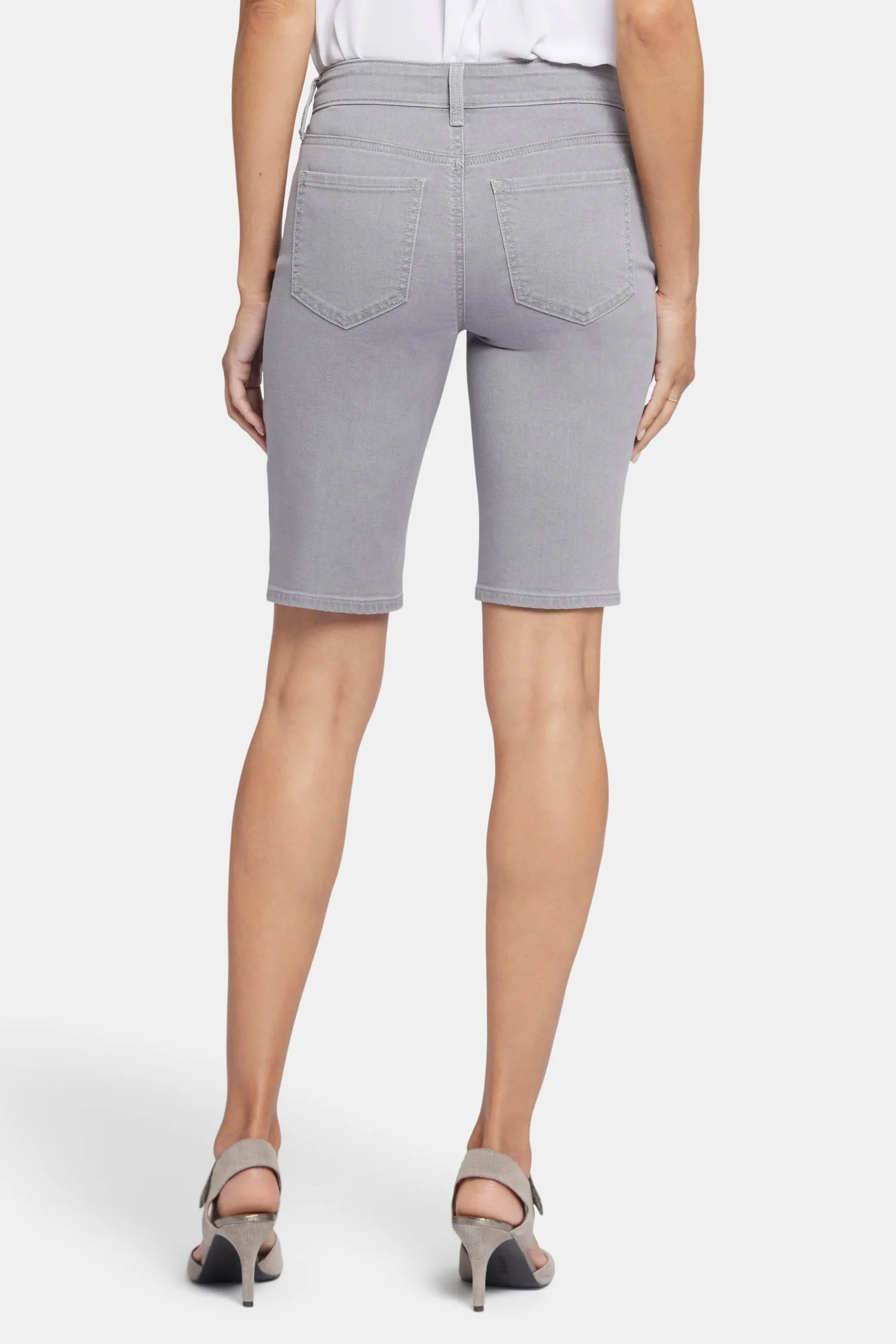 Briella 10 Inch Denim Shorts In Petite - Charisma