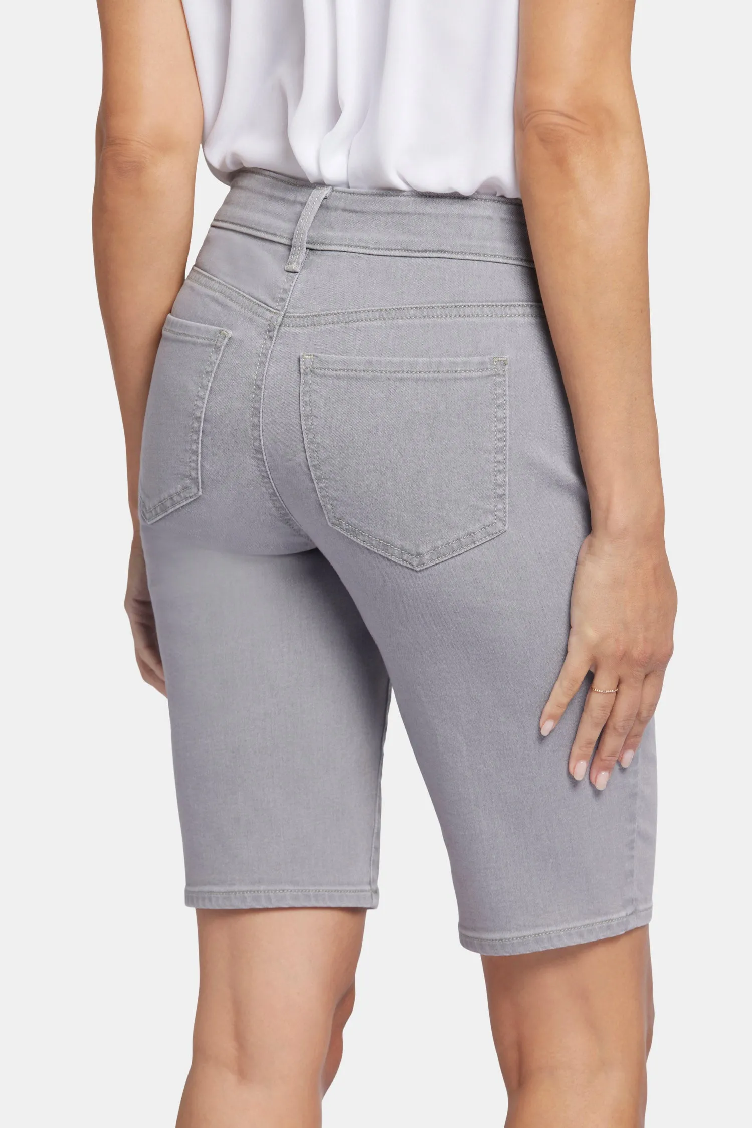 Briella 10 Inch Denim Shorts In Petite - Charisma