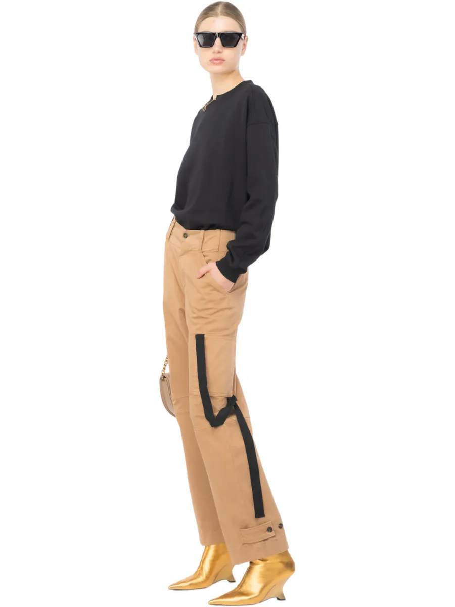 Caldo pantalone cargo con nastro