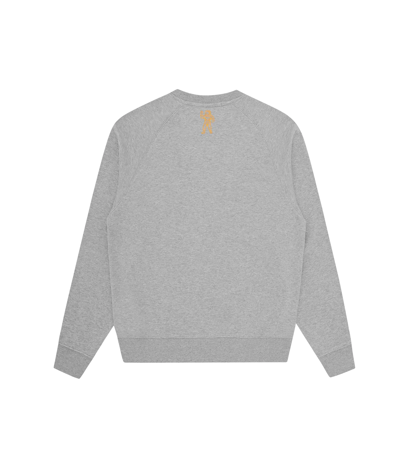 CAMO ARCH LOGO CREWNECK - HEATHER GREY/ORANGE