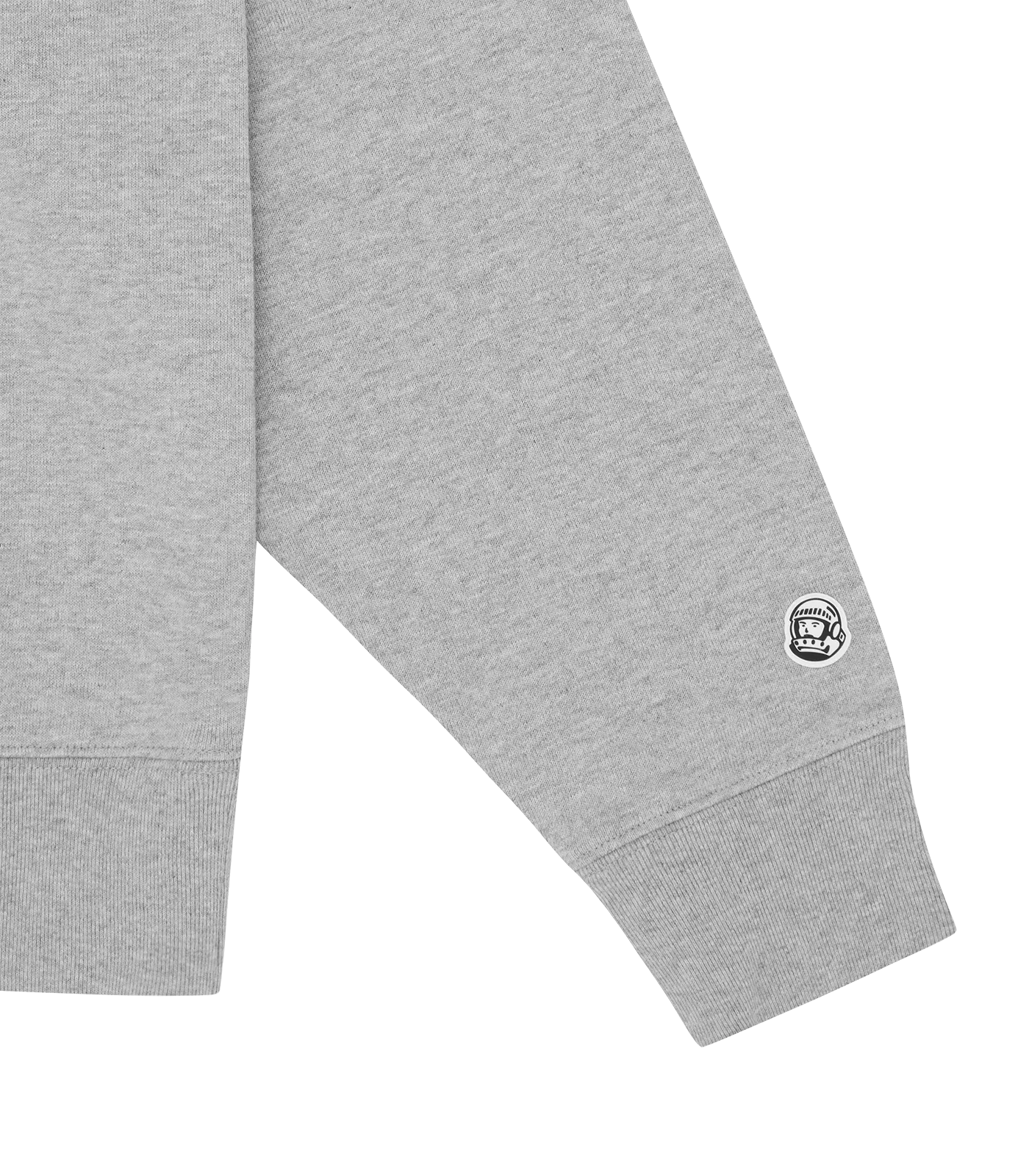 CAMO ARCH LOGO POPOVER HOOD - HEATHER GREY