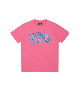 CAMO ARCH LOGO T-SHIRT - PINK