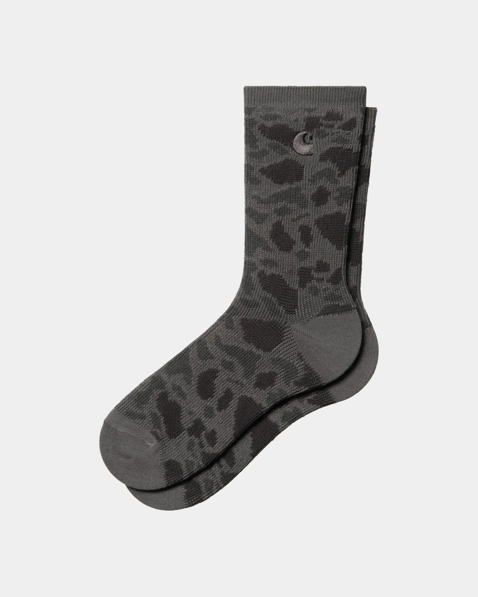 Camo Socks | Grey Camo Duck Jacquard
