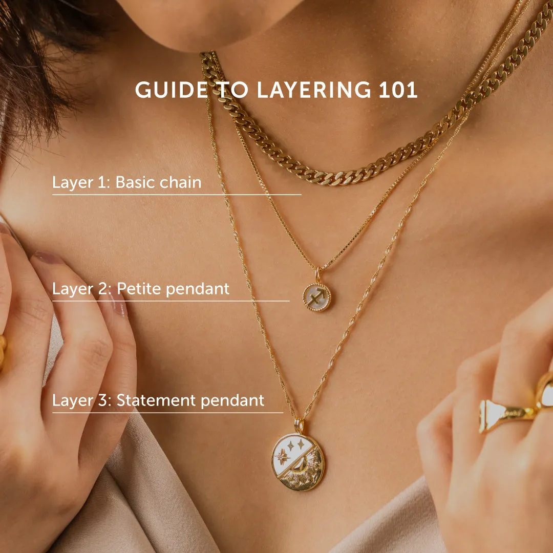 Capricorn Gold Necklace
